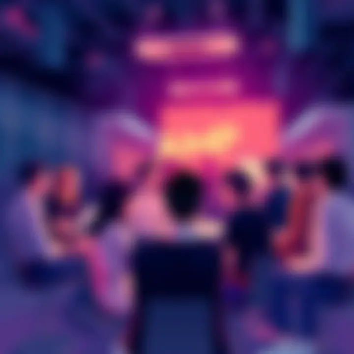 A group of people engaging in a lively discussion about Amp Token in a forum setting