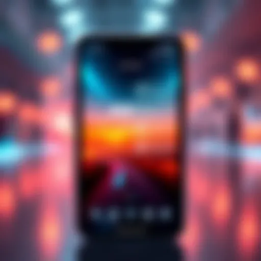 A smartphone displaying the ASI:One mobile platform features
