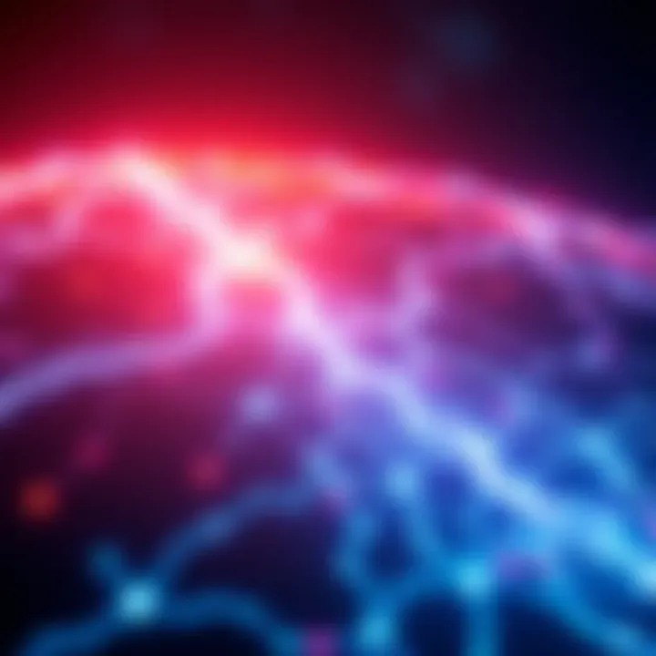 Illustration of a digital network representing Bitcoin Cash's potential Layer 2 solution for faster transactions and micropayments.