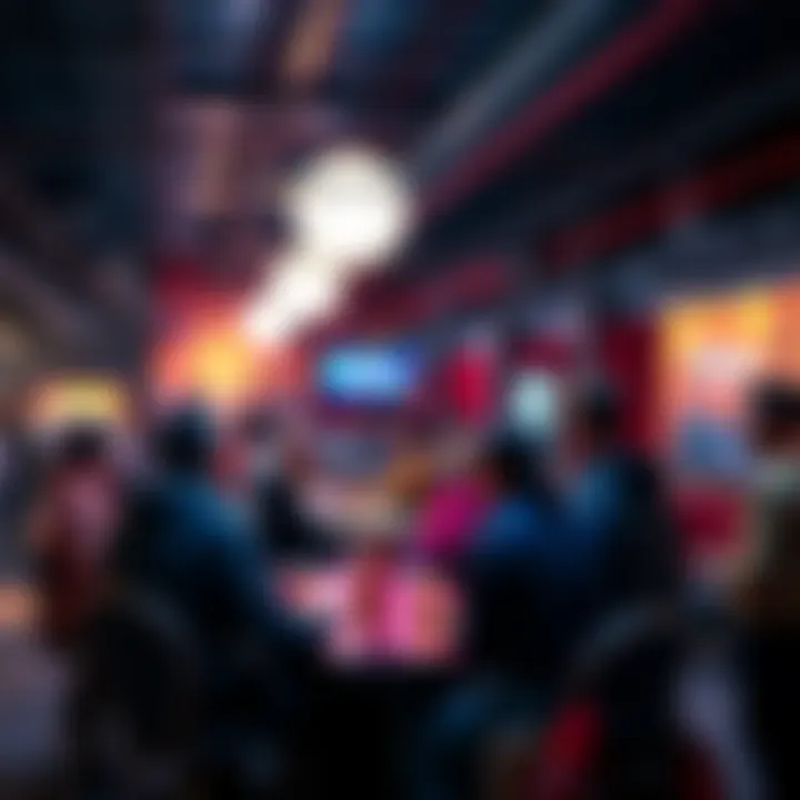 A group of Bitcoin enthusiasts connecting and discussing in a local meetup setting