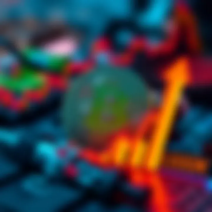 Bitcoin Price Above $100K Bitcoin symbol with a rising graph showing growth above 100K