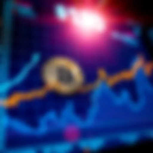 A Bitcoin price chart showing an upward trend, indicating bullish sentiment among investors