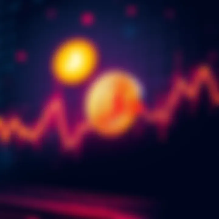 A visual representation of Bitcoin's price dropping below $112,000, with a downward graph and a Bitcoin symbol
