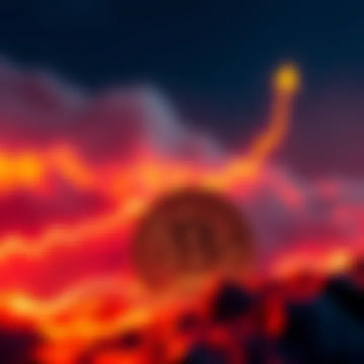 Graph showing Bitcoin's price increasing towards new highs in 2026
