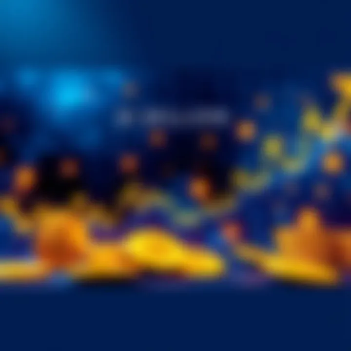 Graph showing Bitcoin price climbing towards $1 million with symbols of gold and institutional interest