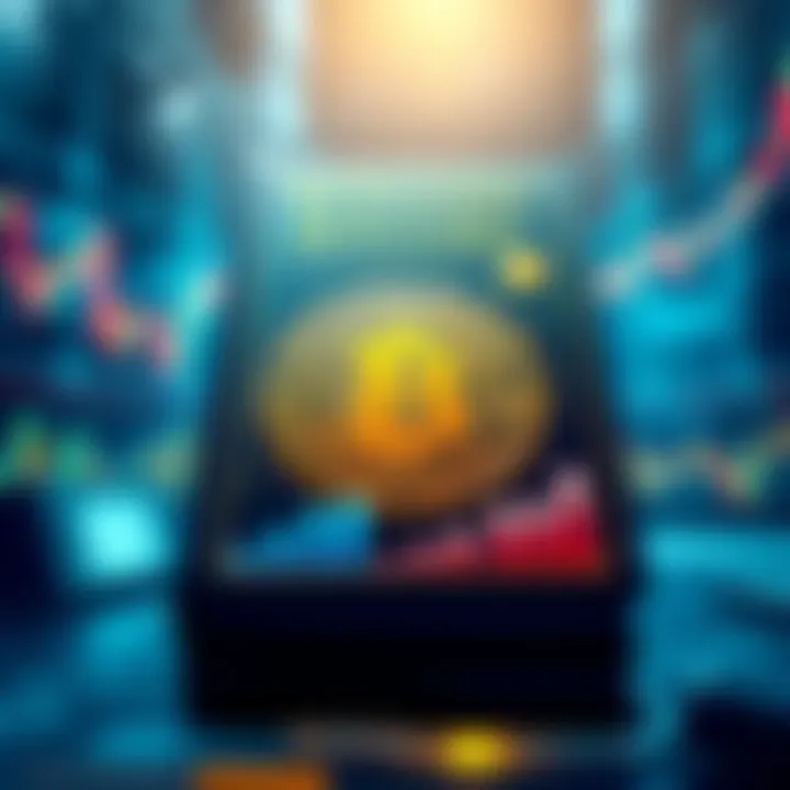 Bitcoin Book Cover Cover of the Bitcoin book showing a stylized Bitcoin symbol surrounded by financial charts and graphs.