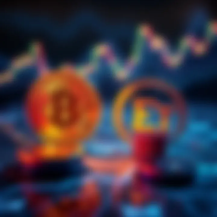 Bitcoin and ETFs comparison A graphic showing Bitcoin symbol alongside ETF symbols, representing the shift from decentralization to traditional investment structures.