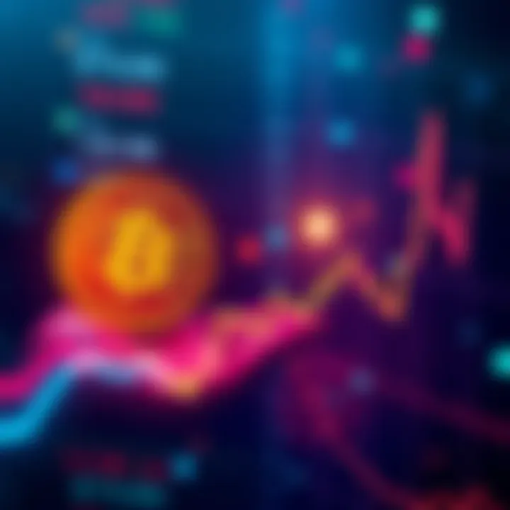 A graph showing Bitcoin and Ethereum prices rising while Pulsechain prices remain flat, highlighting market volatility.