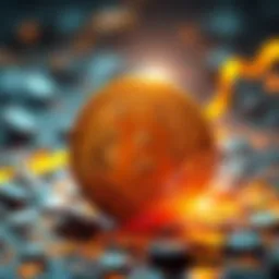 Shiny Bitcoin symbol representing growth and acceptance over 20 years