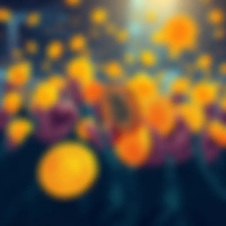 Bitcoin Holders An illustration showing a group of people holding Bitcoin coins, symbolizing the estimated number of wholecoiners in the community.