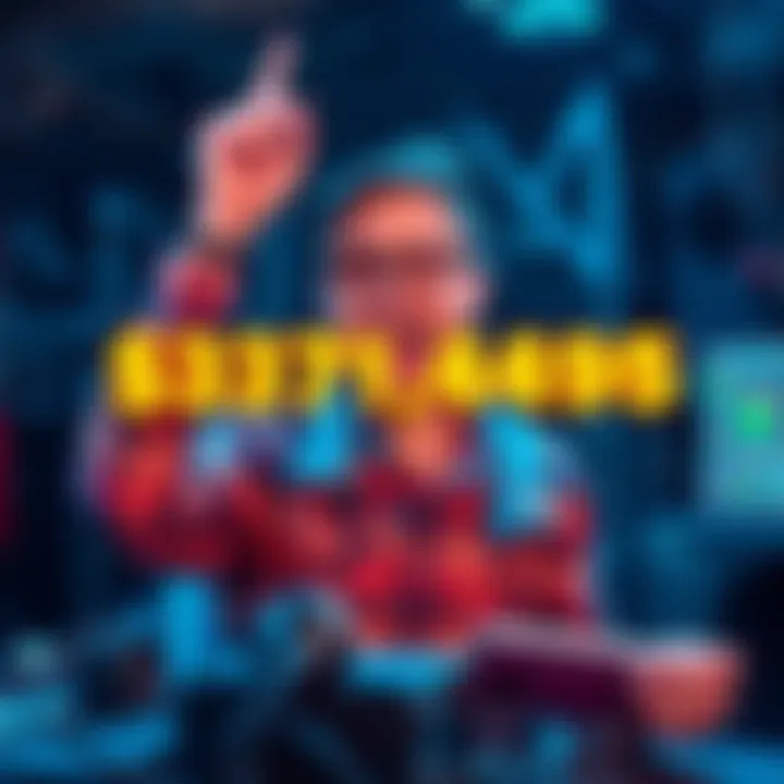 A solo miner celebrating after receiving a $371,495 Bitcoin block reward, looking at their computer screen with excitement.