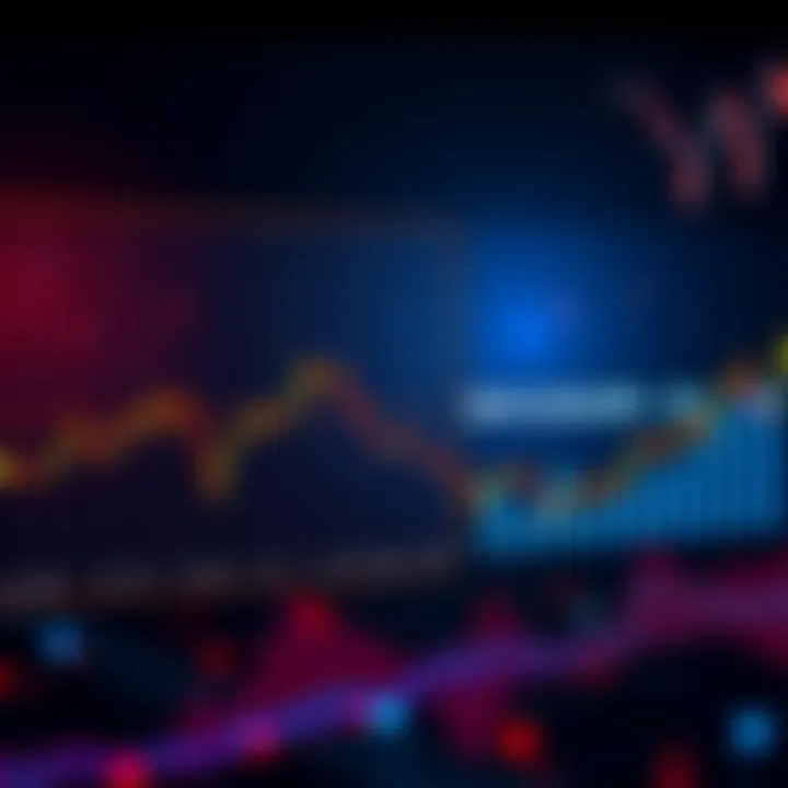 Graph showing Bitcoin price dropping below $105,000 with a downward trend line