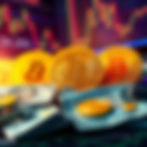 Traders betting on Bitcoin reaching $140,000 with visual of money and Bitcoin symbols