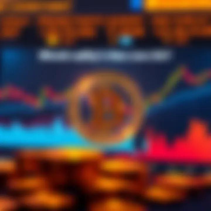 A graphic showing community predictions for Bitcoin's price in June 2027, with various charts and graphs