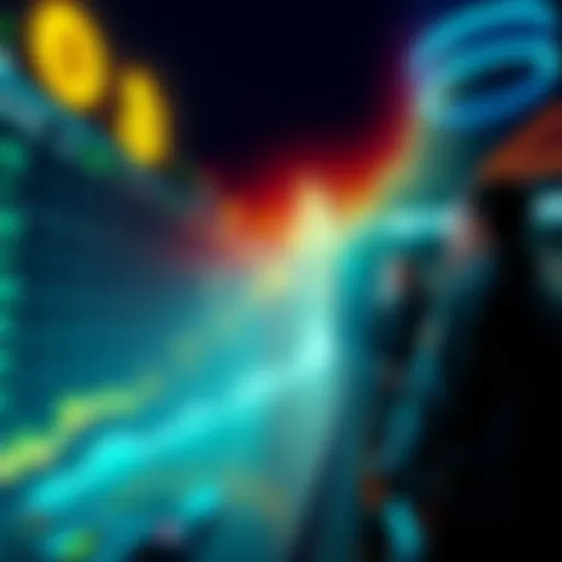 Graph showing Bitcoin price rising to 108K with traders looking optimistic
