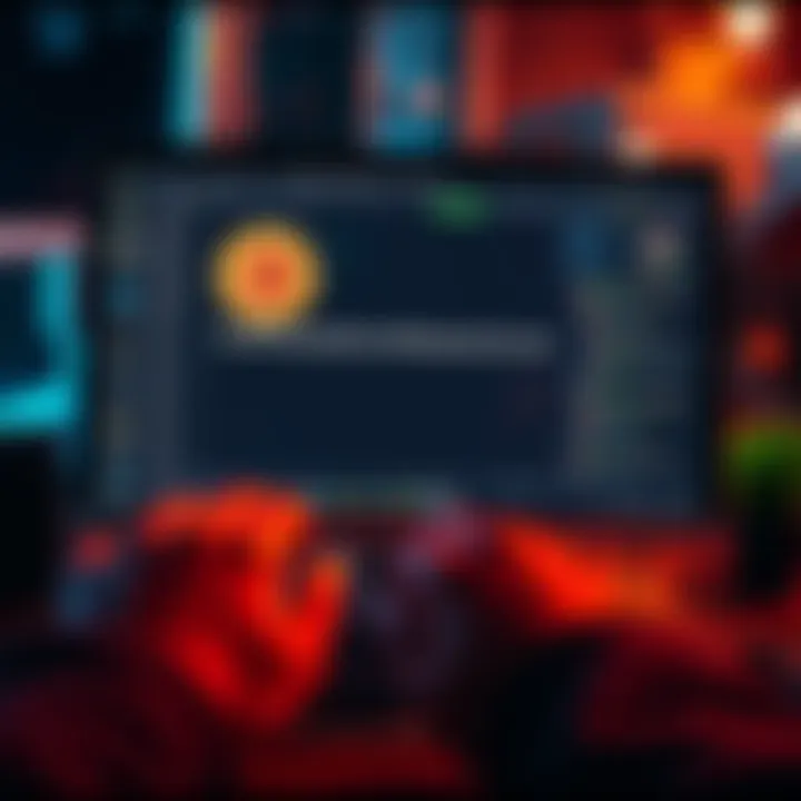 A computer screen displaying a Bitcoin withdrawal error message amidst a person's hands hovering over a keyboard.