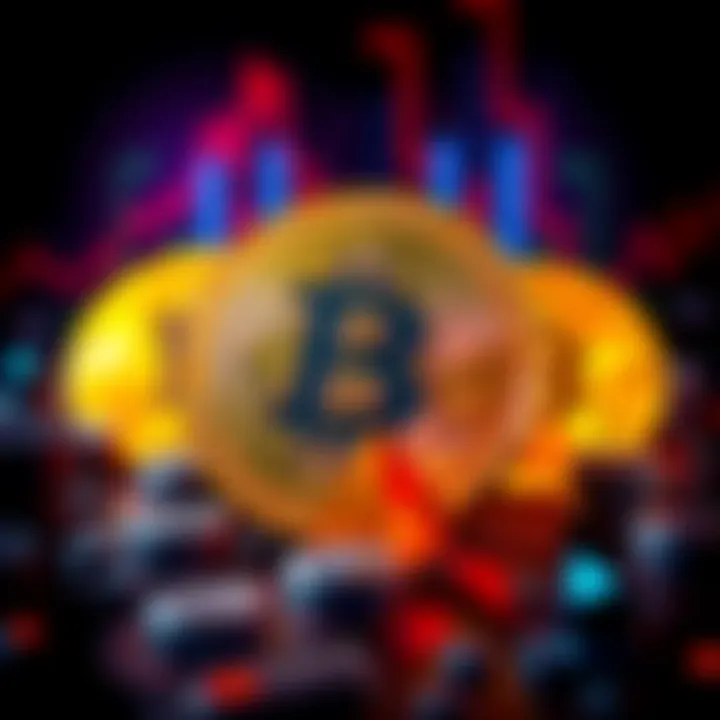 BlackRock Bitcoin Buying BlackRock logo with Bitcoin symbols indicating increased purchasing activity while retail investors sell off their holdings.