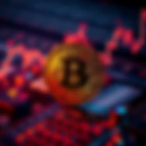 BLACKROCK logo with Bitcoin symbol, celebrating the launch of its Bitcoin ETP in the UK.