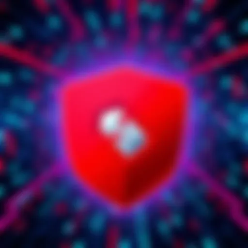 Brave browser logo displayed on a futuristic digital backdrop, representing the launch of its new top-level domain, .brave.