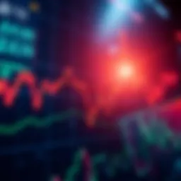 A chart displaying the upward trend of the bull market with Bitcoin prices soaring, indicating institutional investments while retail interest is low.