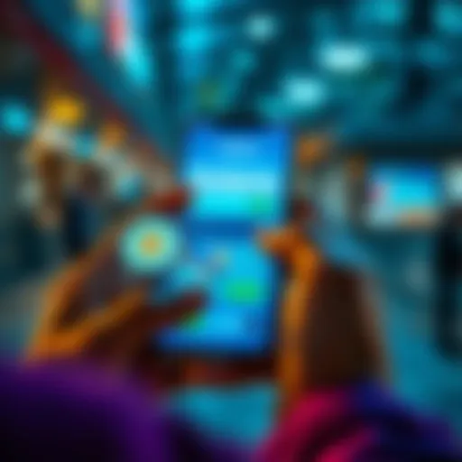 Person using a smartphone to cash out Solana cryptocurrency to a bank account, showing a digital wallet and bank app on the screen