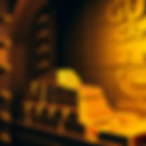 Gold bars stacked neatly in a central bank vault, symbolizing a significant gold acquisition.