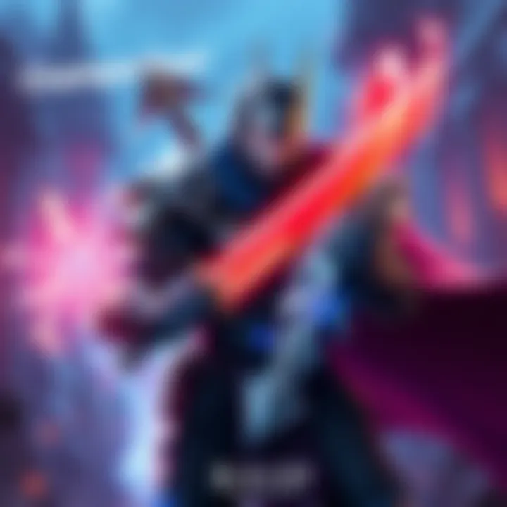 A digital character, Kael, a warrior with a sword and armor, ready for battle in a fantasy setting. He's glowing with power, symbolizing strength for new players.