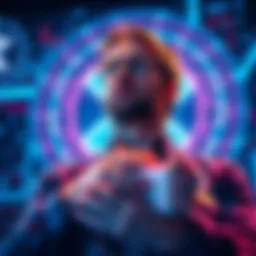 Chris Larsen, co-founder of Ripple, selling a large amount of XRP, with a digital currency graphic in the background.