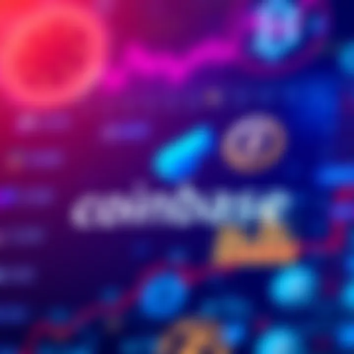 A graphic showing the Coinbase logo with altcoin symbols in the background, indicating a shift in cryptocurrency trading.