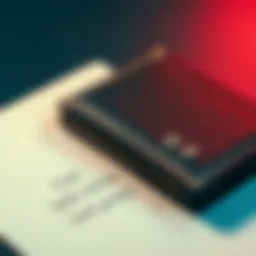 A hardware wallet next to a written seed phrase on paper, highlighting cryptocurrency storage options.