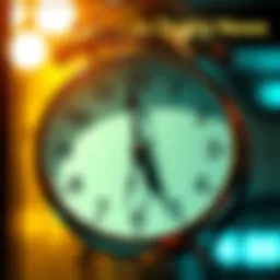 A clock showing the same time every hour, symbolizing reliability and consistency in actions