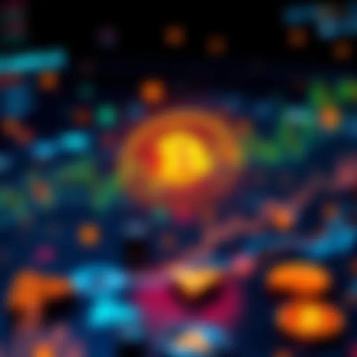 A graphic showing cryptocurrency symbols and market trends for October 23, 2025.