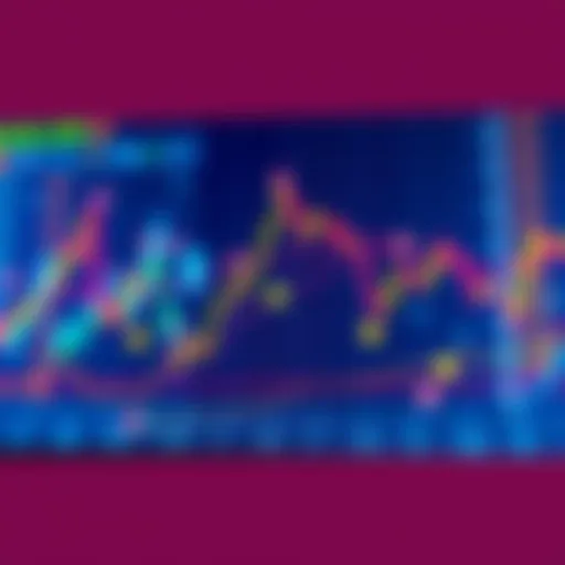 Graph showing a significant drop in cryptocurrency prices with major coins displayed.