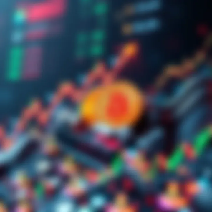 A visual representation of the cryptocurrency market reaching $4 trillion, with rising altcoin prices and Bitcoin value displayed prominently.