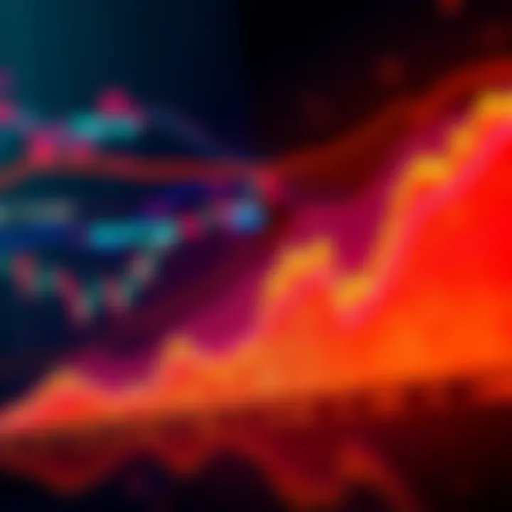 Graph showing rising trends in cryptocurrency prices for October