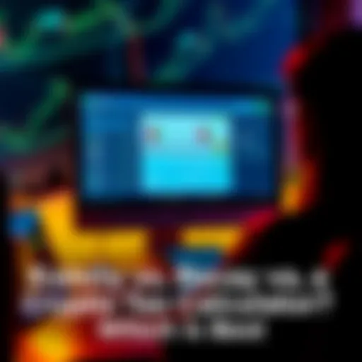 Three crypto tax calculators displayed on a computer screen with a person analyzing them.