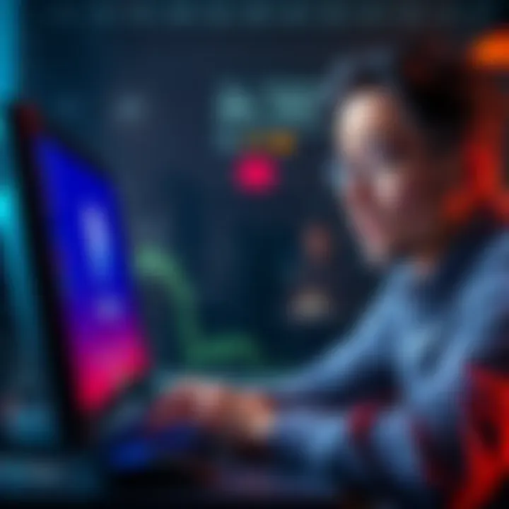 A person looking worried while using a computer, showing disappointment over a crypto transfer error involving USDT to PayPal.