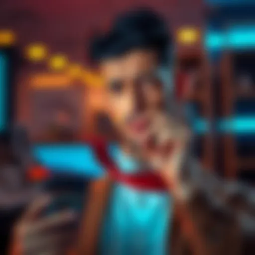 A person holding a smartphone displaying a cryptocurrency wallet app with a worried expression, symbolizing security concerns in crypto usage