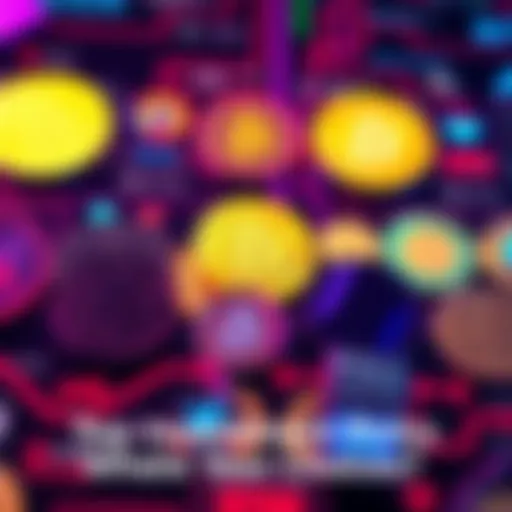A variety of cryptocurrency coins displayed on a digital screen, representing different investment options beyond popular ones like POL, BTC, and ETH.