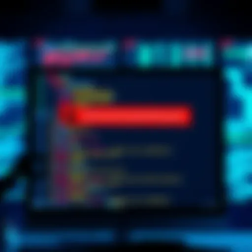 A computer screen showing an error message while attempting to download a file using the C Sharp IPFS library.