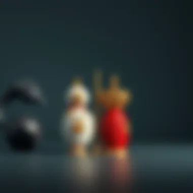 Two cultural symbols representing different traditions placed next to each other to show similarities and differences