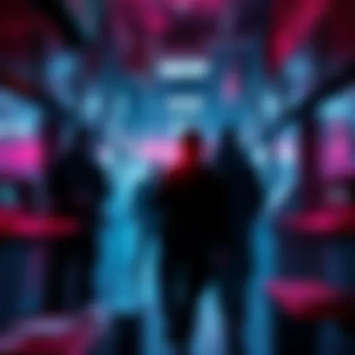 Authorities shutting down a large DarkNet market with law enforcement presence