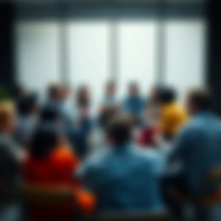 A diverse group of people sitting in a circle, sharing ideas and opinions in a friendly discussion.