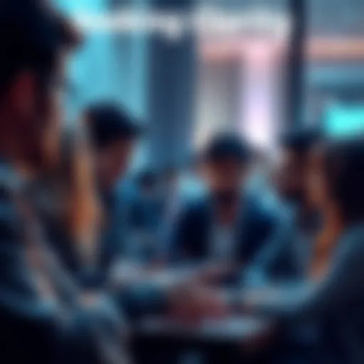 A group of people engaged in a discussion, sharing thoughts and ideas, seeking clarity on different viewpoints.