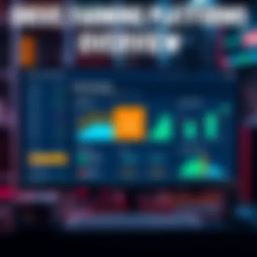 A computer screen displaying various drive farming and storage platforms like SCPrime, Iagon, and Sia, with graphs showing profitability and user reviews.