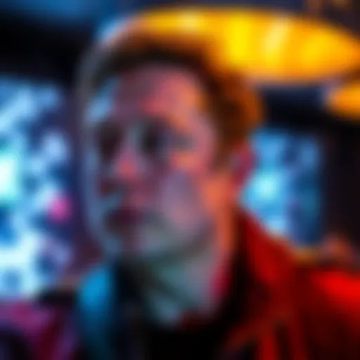 A screenshot of Elon Musk's profile showing a curious item that was briefly displayed before being removed.