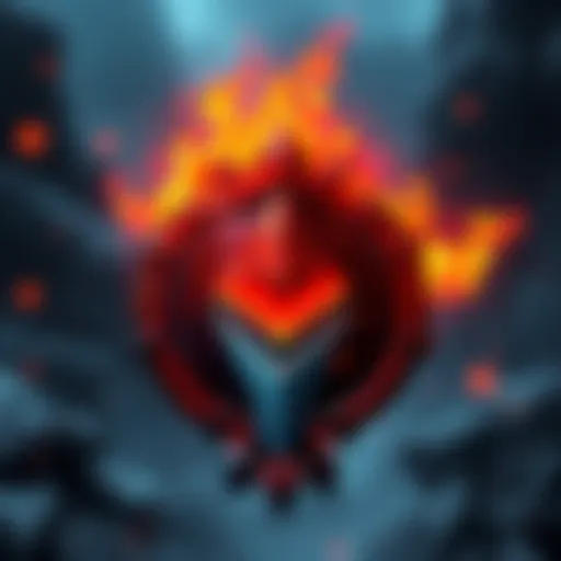 The logo of Ethereum's Ember Sword game, symbolizing its shutdown in the crypto gaming industry.
