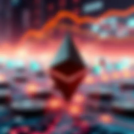 A graphic representation of Ethereum validators signaling an increase in gas limit, showing increased transaction efficiency and network growth.