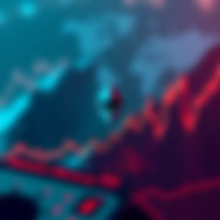 Graph showing Ethereum price trends declining, with a focus on a drop to $2,000