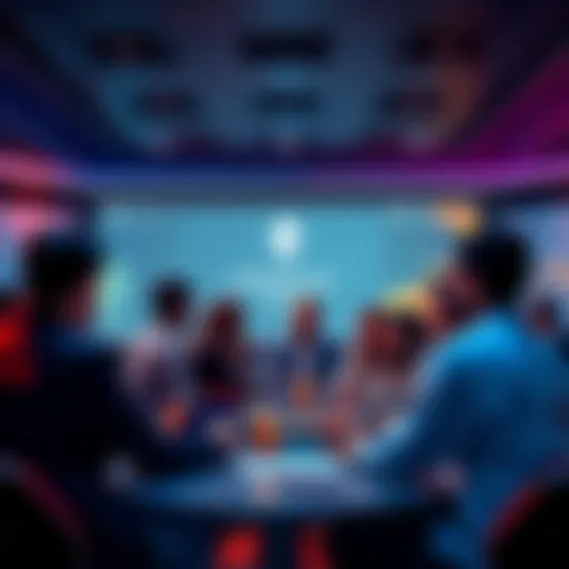 People engaging in a discussion about Ethereum news and price updates